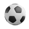 3d football ball