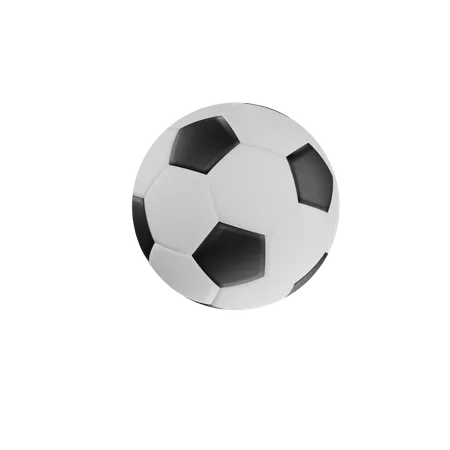 3 D Icon Soccer Ball Isolated On White 3D Icon