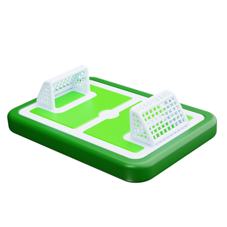 サッカー競技場  3D Icon