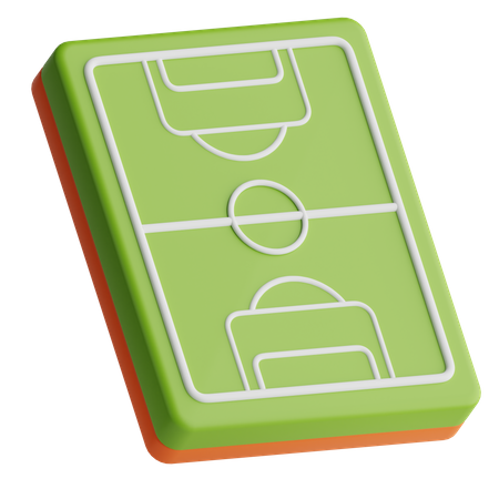 Soccer Field  3D Icon