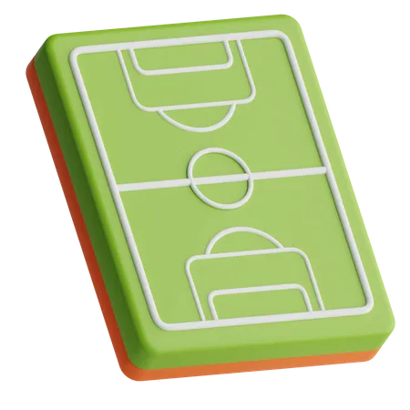 Soccer Field  3D Icon