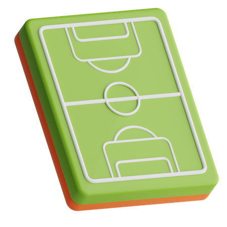 Soccer Field  3D Icon