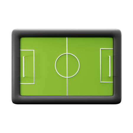 Soccer Field  3D Icon