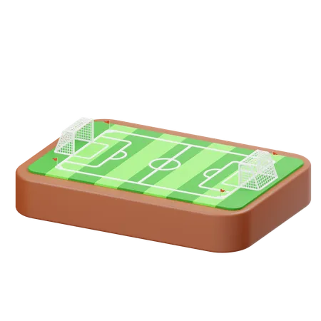 Soccer Field  3D Icon
