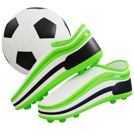 Soccer Gear Essentials for Training  3D Icon