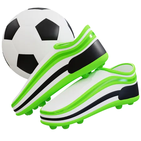 Soccer Gear Essentials for Training  3D Icon