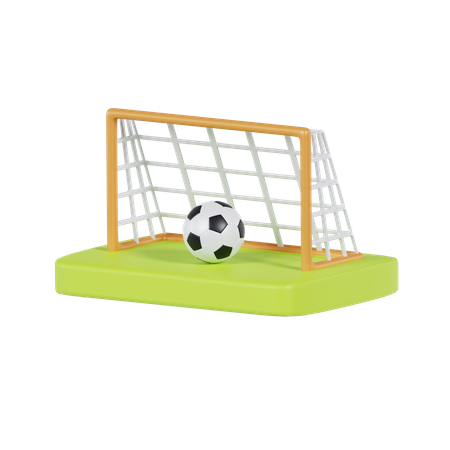 Soccer Goal  3D Icon