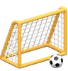 Soccer Goal With Ball
