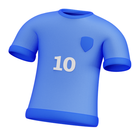 Soccer Jersey 3D Icon