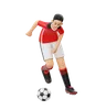Soccer Player Dribbling Skill