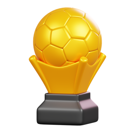 Soccer Trophy  3D Icon
