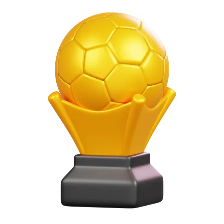 Soccer Trophy  3D Icon