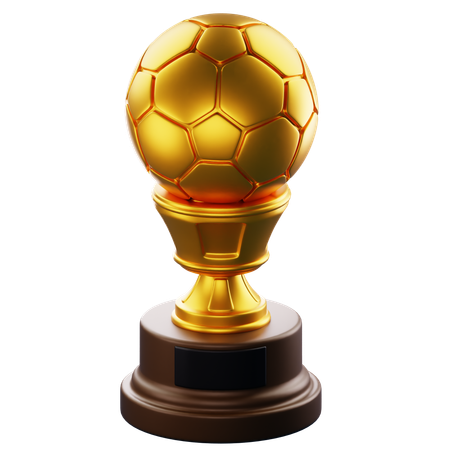 Soccer Trophy  3D Icon