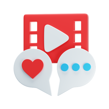 Social Engagement  3D Icon