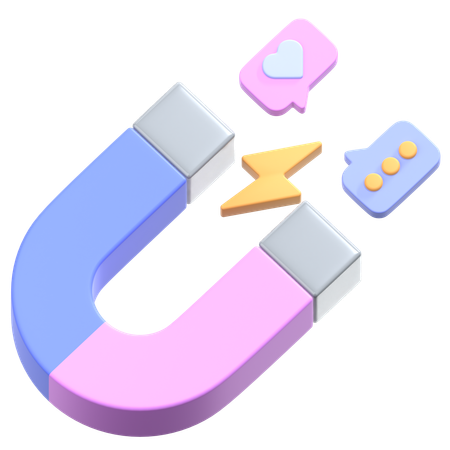 Social Engagement  3D Icon