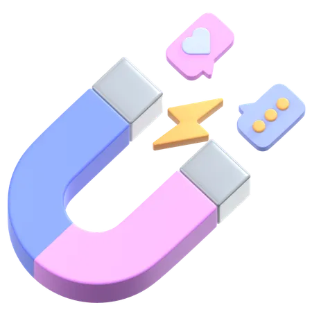 Social Engagement  3D Icon
