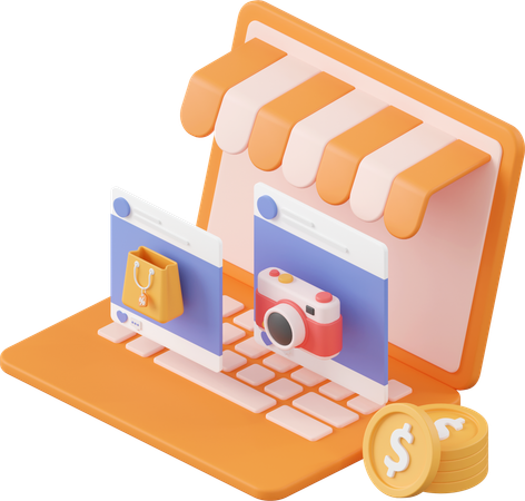 Social Media Ads  3D Icon