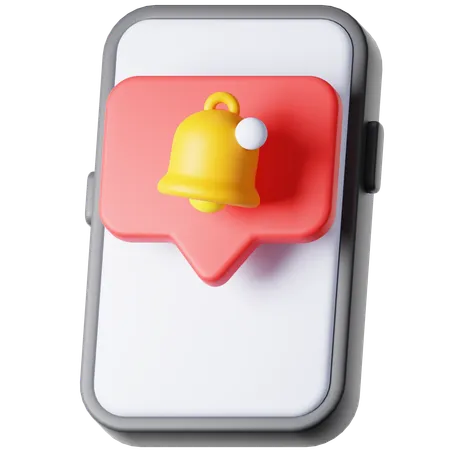 Social Media-Benachrichtigung  3D Icon