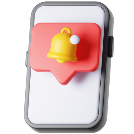 Social Media Notification  3D Icon