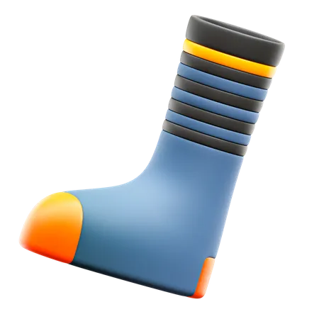 Sock  3D Illustration