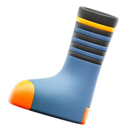 Socke  3D Illustration
