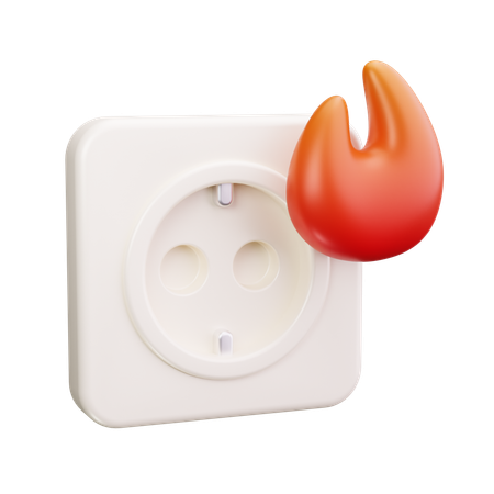 Steckdose  3D Icon