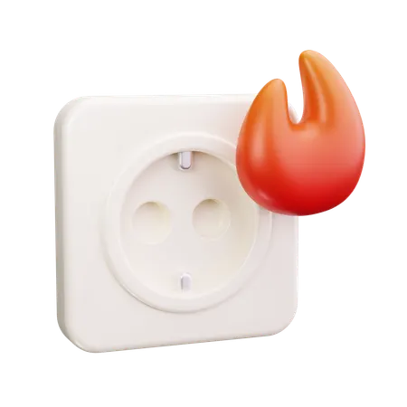 Steckdose  3D Icon