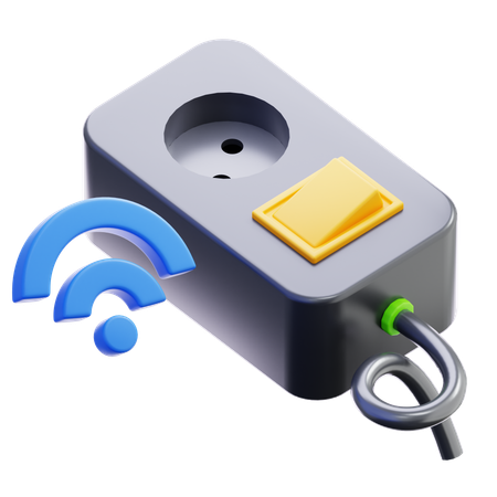 Steckdose  3D Icon