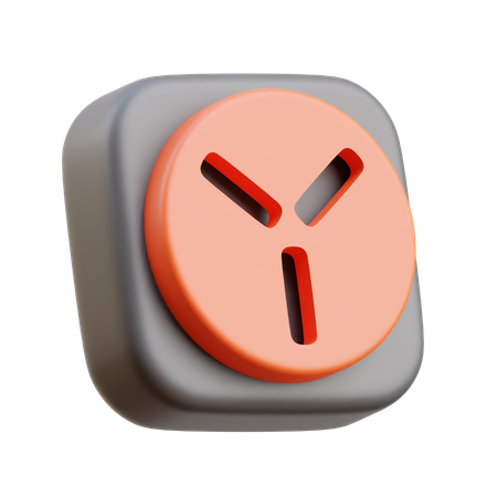 Steckdose  3D Icon