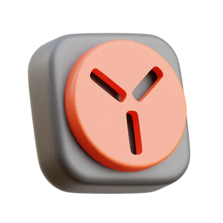 Steckdose  3D Icon