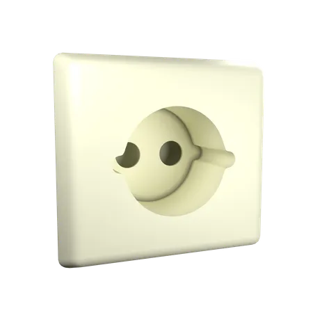 Steckdose  3D Icon