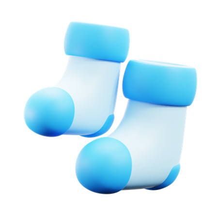 Socken  3D Icon