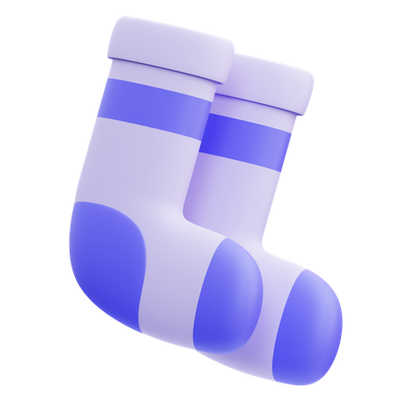 Socken  3D Icon