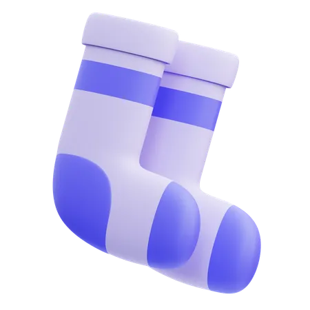 Socken  3D Icon