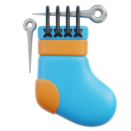 Socken  3D Icon