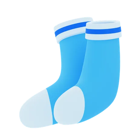 Socken  3D Icon