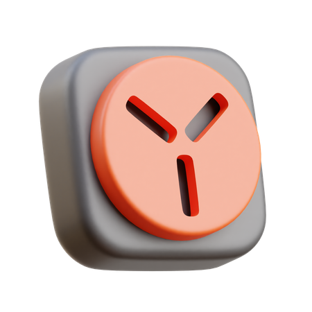 Socket  3D Icon