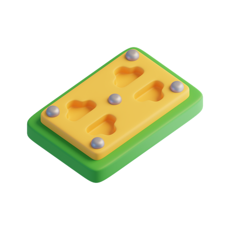 Socket  3D Icon