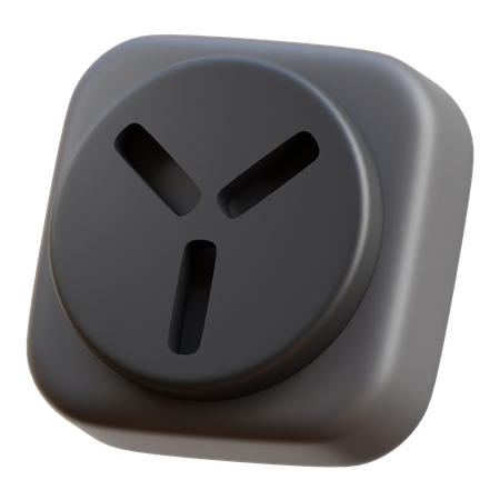 Socket  3D Icon