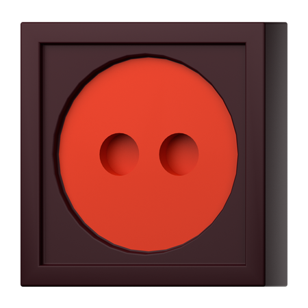 Socket  3D Icon