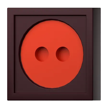 Socket  3D Icon