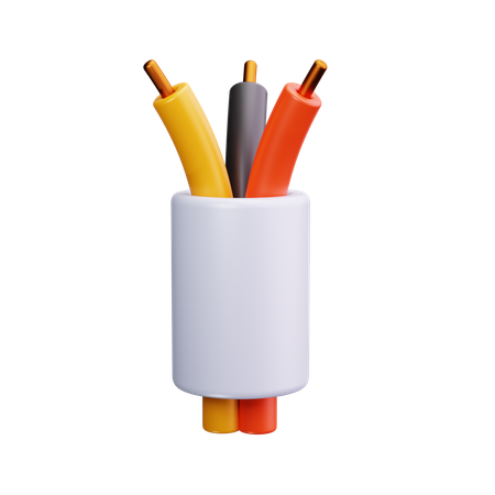 Socket  3D Icon