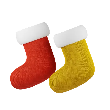 Socks  3D Icon