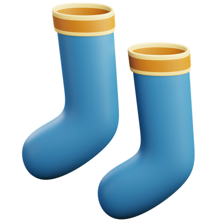 Socks  3D Icon