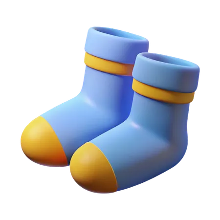 Socks  3D Icon