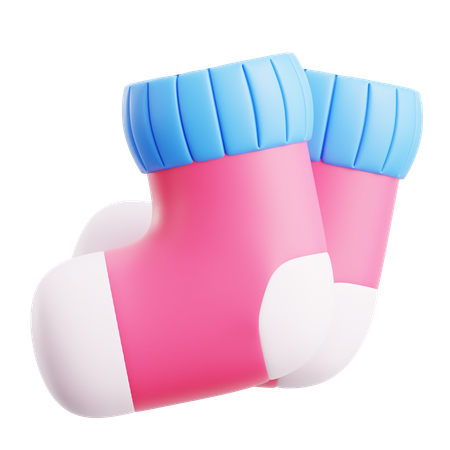 Socks  3D Icon