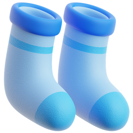 Socks  3D Icon