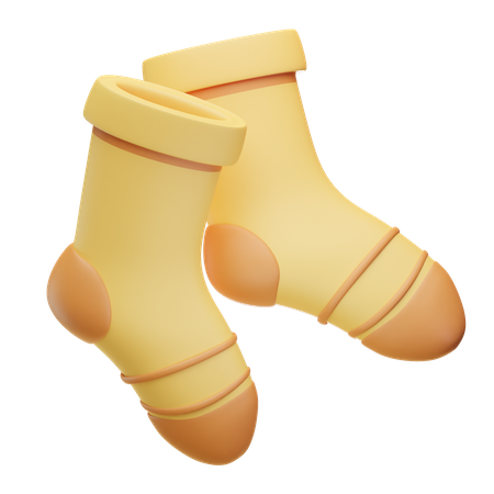 Socks 3D Icon
