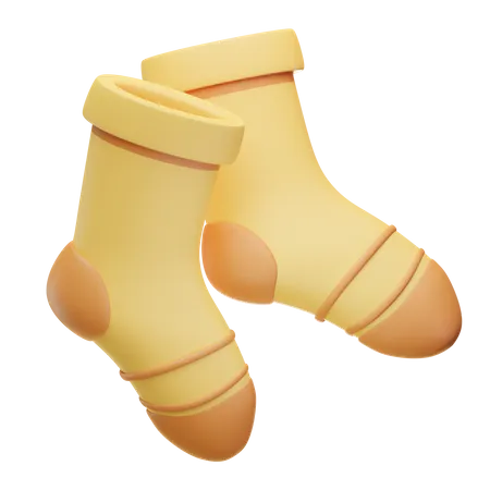 Socks 3D Icon