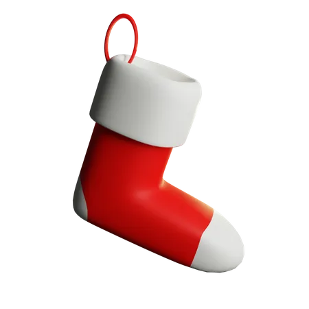 Sock 3 D Illustration Contains PNG BLEND GLTF And OBJ Files 3D Icon